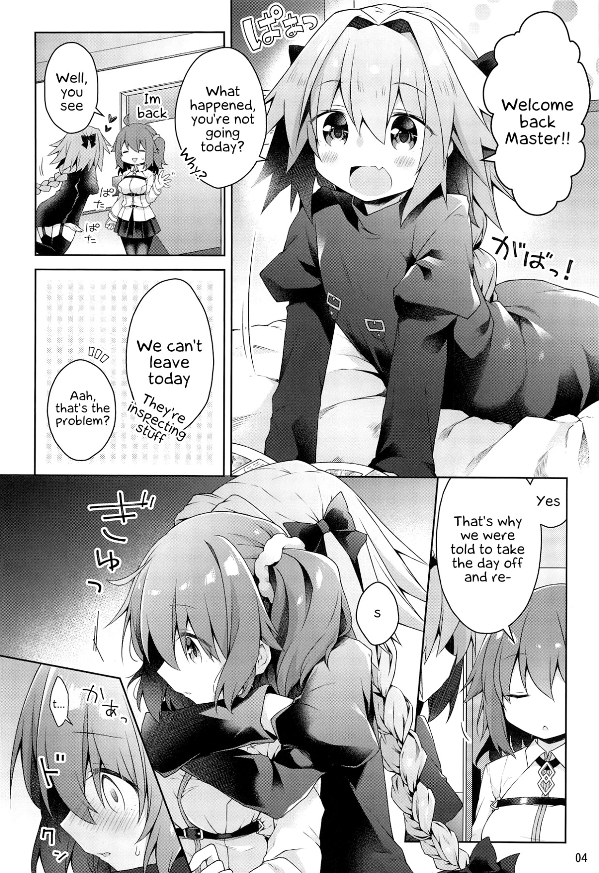 Hentai Manga Comic-A Day Off With Master-Read-5